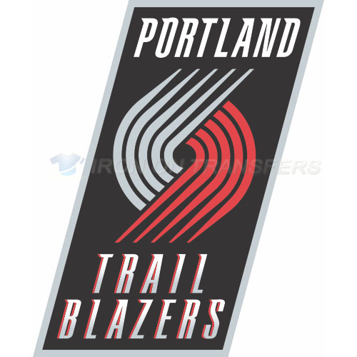Portland Trail Blazers Iron-on Stickers (Heat Transfers)NO.1167